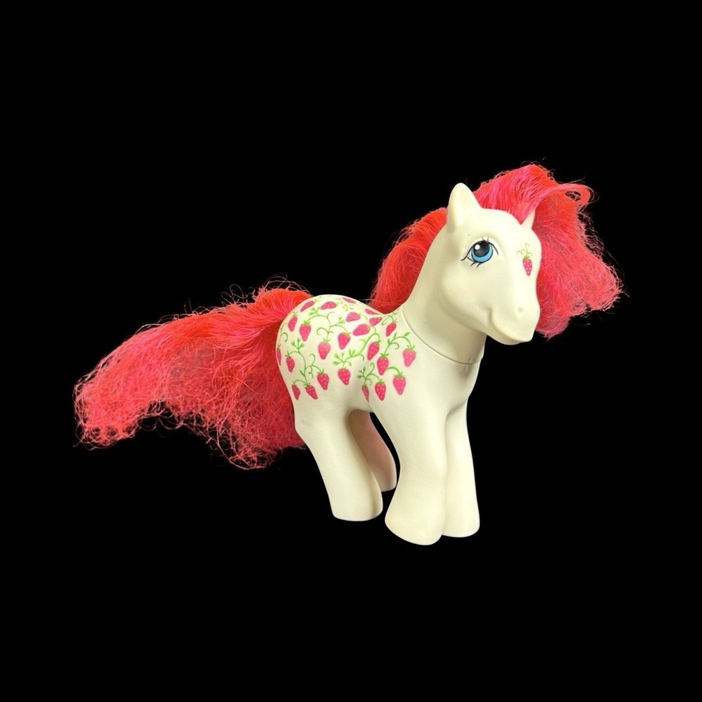 My Little Pony Sugarberry Twice as Fancy Strawberry G1 1987 MLP Vintage